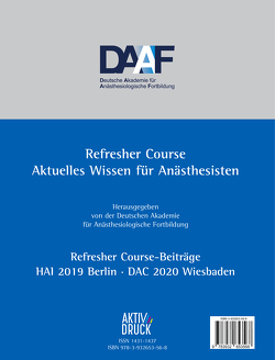 Refresher Course-Beiträge