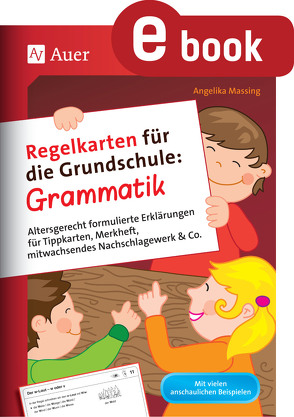 Regelkarten für die Grundschule Grammatik von Massing,  Angelika