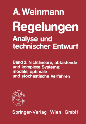 Regelungen – Analyse und technischer Entwurf von Weinmann,  Alexander