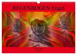 REGENBOGEN Engel (Wandkalender 2024 DIN A3 quer), CALVENDO Monatskalender von Rohmer,  Maria