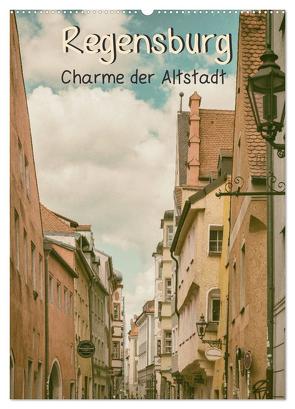 Regensburg – Charme der Altstadt (Wandkalender 2024 DIN A2 hoch), CALVENDO Monatskalender von Teßen,  Sonja