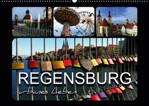 REGENSBURG – urbanes Leben (Wandkalender 2019 DIN A2 quer) von Bleicher,  Renate