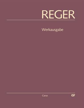 Reger-Werkausgabe, Bd. II/4 von Reger,  Max
