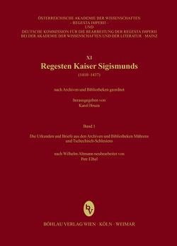 Regesta Imperii – XI: Regesten Kaiser Sigismunds (1410-1437) von Elbel,  Petr