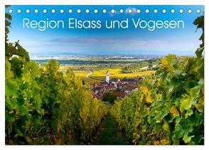 Region Elsass und Vogesen (Tischkalender 2024 DIN A5 quer), CALVENDO Monatskalender von Voigt,  Tanja