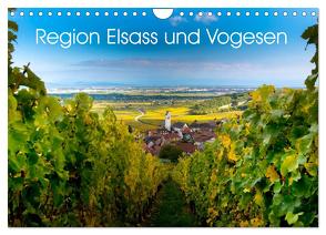 Region Elsass und Vogesen (Wandkalender 2024 DIN A4 quer), CALVENDO Monatskalender von Voigt,  Tanja