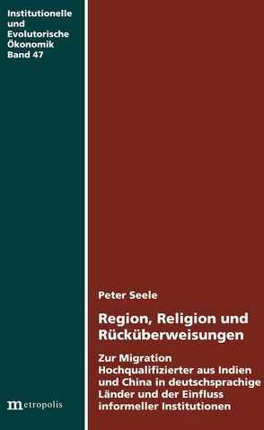 Region, Religion und Rücküberweisung von Seele,  Peter