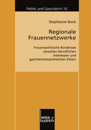 Regionale Frauennetzwerke von Bock,  Stephanie