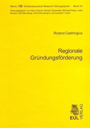 Regionale Gründungsförderung von Castringius,  Roland