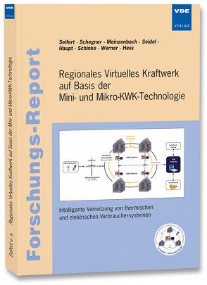 Regionales Virtuelles Kraftwerk auf Basis der Mini- und Mikro-KWK-Technologie von Haupt,  Jens, Meinzenbach,  Andrea, Schegner,  Peter, Seidel,  Paul, Seifert,  Joachim