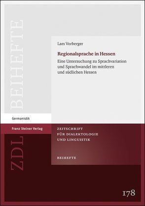 Regionalsprache in Hessen von Vorberger,  Lars