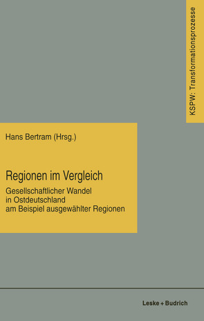 Regionen im Vergleich von Bertram,  Hans