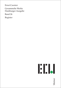 Register von Cassirer,  Ernst, Recki,  Birgit