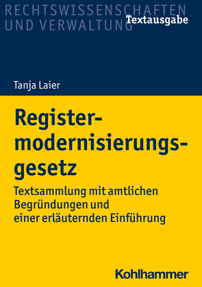 Registermodernisierungsgesetz von Laier,  Tanja