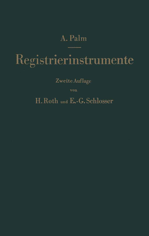 Registrierinstrumente von Palm,  Albert