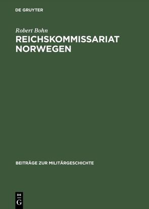 Reichskommissariat Norwegen von Bohn,  Robert