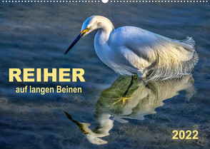 Reiher – auf langen Beinen (Wandkalender 2022 DIN A2 quer) von Roder,  Peter