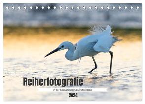Reiherfotografie (Tischkalender 2024 DIN A5 quer), CALVENDO Monatskalender von Bauer,  Frederic