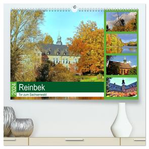 Reinbek, Tor zum Sachsenwald (hochwertiger Premium Wandkalender 2024 DIN A2 quer), Kunstdruck in Hochglanz von Stempel,  Christoph