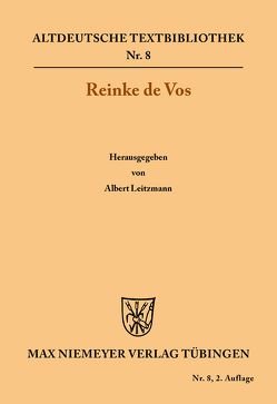 Reinke de Vos von Leitzmann,  Albert, Voretzsch,  Karl