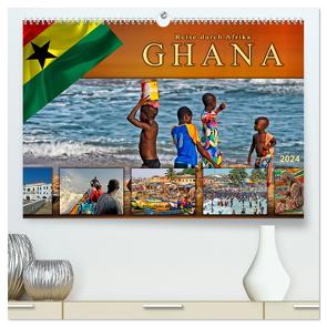 Reise durch Afrika – Ghana (hochwertiger Premium Wandkalender 2024 DIN A2 quer), Kunstdruck in Hochglanz von Roder,  Peter