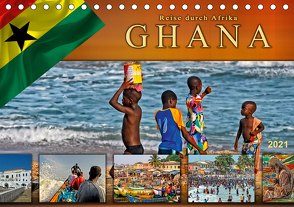 Reise durch Afrika – Ghana (Tischkalender 2021 DIN A5 quer) von Roder,  Peter