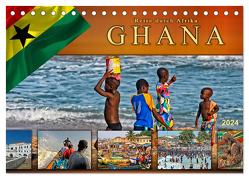 Reise durch Afrika – Ghana (Tischkalender 2024 DIN A5 quer), CALVENDO Monatskalender von Roder,  Peter