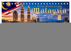 Reise durch Asien – Malaysia (Tischkalender 2024 DIN A5 quer), CALVENDO Monatskalender von Roder,  Peter