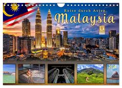 Reise durch Asien – Malaysia (Wandkalender 2024 DIN A4 quer), CALVENDO Monatskalender von Roder,  Peter