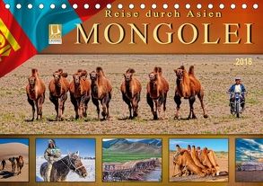 Reise durch Asien – Mongolei (Tischkalender 2018 DIN A5 quer) von Roder,  Peter