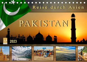 Reise durch Asien – Pakistan (Tischkalender 2023 DIN A5 quer) von Roder,  Peter