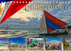 Reise durch Asien – Philippinen (Tischkalender 2023 DIN A5 quer) von Roder,  Peter