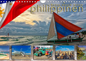 Reise durch Asien – Philippinen (Wandkalender 2022 DIN A4 quer) von Roder,  Peter