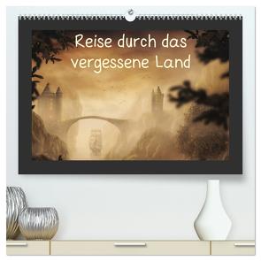 Reise durch das vergessene Land (hochwertiger Premium Wandkalender 2024 DIN A2 quer), Kunstdruck in Hochglanz von Wunderlich,  Simone