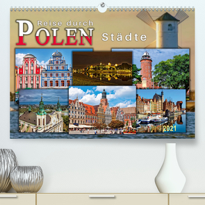 Reise durch Polen – Städte (Premium, hochwertiger DIN A2 Wandkalender 2021, Kunstdruck in Hochglanz) von Roder,  Peter