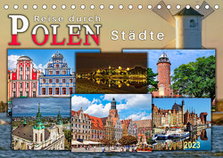 Reise durch Polen – Städte (Tischkalender 2023 DIN A5 quer) von Roder,  Peter
