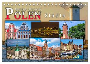 Reise durch Polen – Städte (Tischkalender 2024 DIN A5 quer), CALVENDO Monatskalender von Roder,  Peter