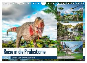 Reise in die Prähistorie – unter den Dinosauriern (Wandkalender 2024 DIN A4 quer), CALVENDO Monatskalender von Gaymard,  Alain