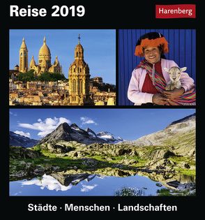 Reise – Kalender 2019 von Harenberg, Pollmann,  Bernhard, Schnober-Sen,  Martina