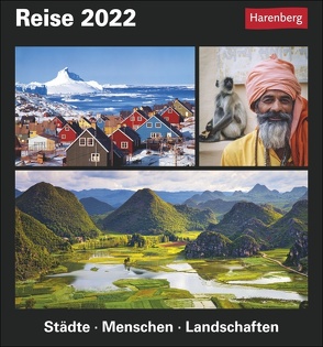 Reise Kalender 2022 von Harenberg, Pollmann,  Bernhard, Schnober-Sen,  Martina