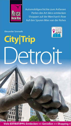 Reise Know-How CityTrip Detroit von Simmeth,  Alexander