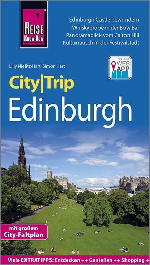 Reise Know-How CityTrip Edinburgh von Hart,  Simon, Nielitz-Hart,  Lilly