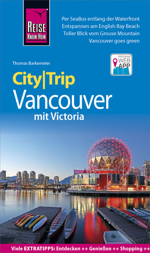 Reise Know-How CityTrip Vancouver von Barkemeier,  Thomas