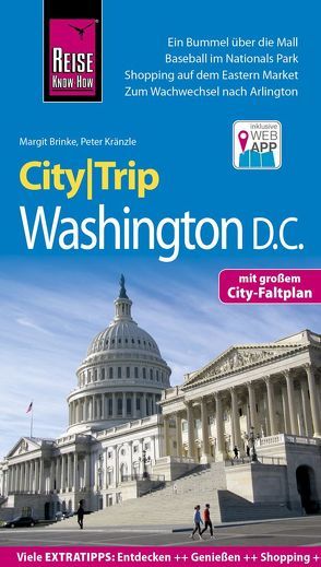 Reise Know-How CityTrip Washington D.C. von Brinke,  Margit, Kränzle,  Peter