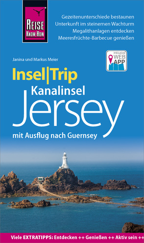 Reise Know-How InselTrip Jersey mit Ausflug nach Guernsey von Meier,  Janina, Meier,  Markus