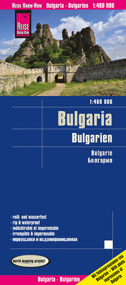 Reise Know-How Landkarte Bulgarien / Bulgaria (1:400.000) von Peter Rump,  Reise Know-How Verlag