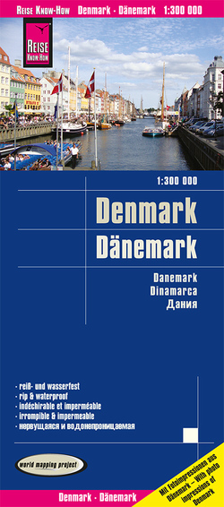 Reise Know-How Landkarte Dänemark / Denmark (1:300.000) von Peter Rump,  Reise Know-How Verlag