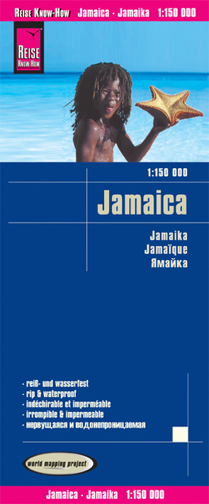 Reise Know-How Landkarte Jamaika / Jamaica (1:150.000) von Peter Rump,  Reise Know-How Verlag