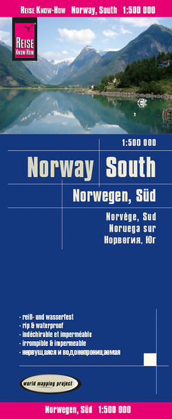 Reise Know-How Landkarte Norwegen, Süd (1:500.000) von Peter Rump,  Reise Know-How Verlag