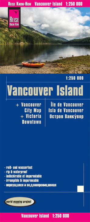 Reise Know-How Landkarte Vancouver Island (1:250.000) von Peter Rump,  Reise Know-How Verlag